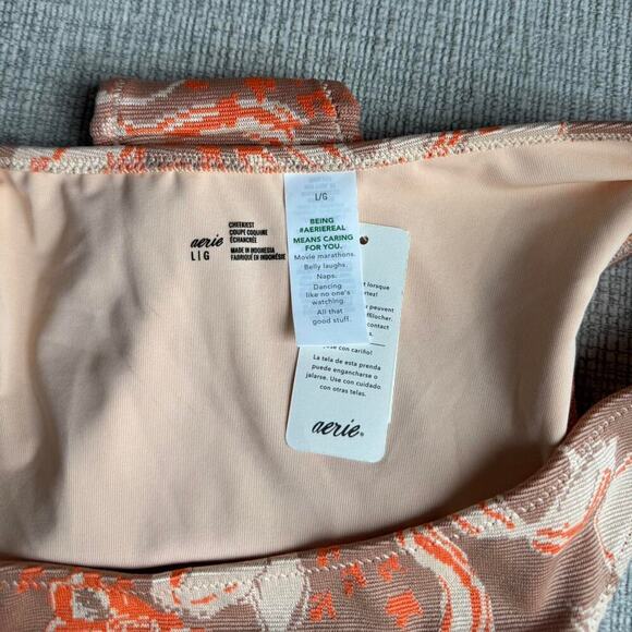 Cheeky orange and white floral - Picture 3 of 4